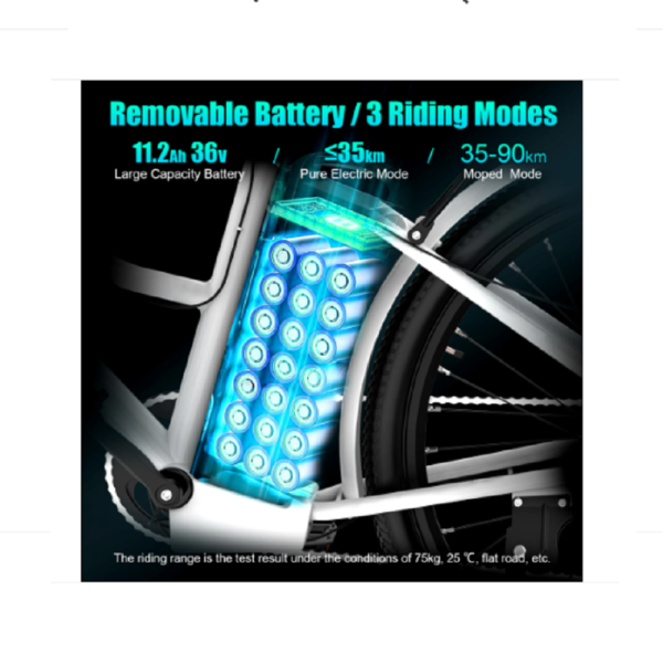 HITWAY 26 Zoll E-Bike, Elektrofahrrad – Bild 3