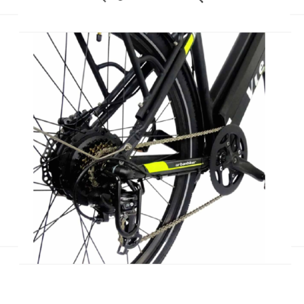 Viena Urbanbiker Trekking E-Bike 28" 840Wh Akku, Unisex E-Trekkingbike 250W Motor, 160km Reichweite | Farbe:gelb. – Bild 5