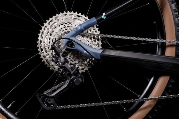 CUBE REACTION HYBRID SLT 625 29 Zoll MTB E-Bike Größe S 2022 denimiceblue A00. – Bild 2