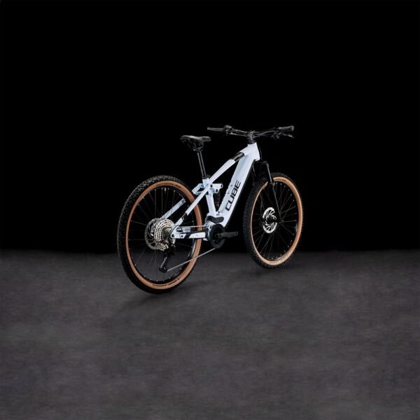 CUBE STEREO HYBRID 120 Pro 625 E-Mountainbike 2023 flashwhite  black A00. – Bild 2