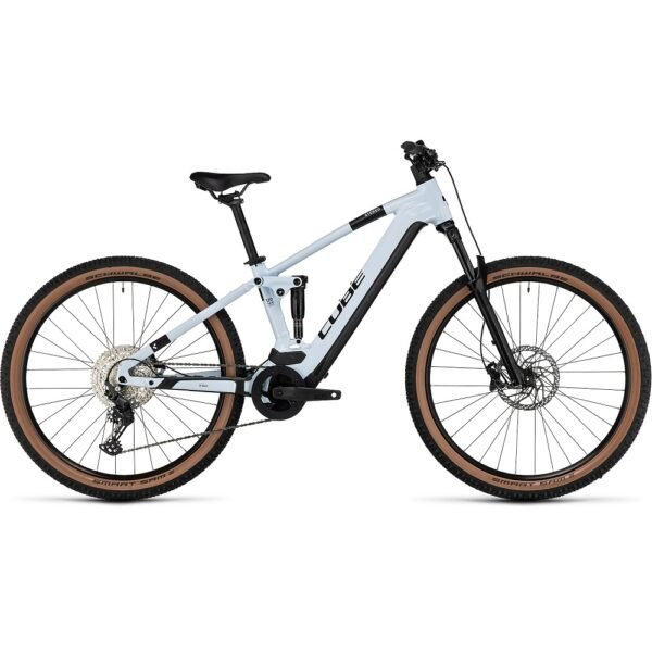 CUBE STEREO HYBRID 120 Pro 625 E-Mountainbike 2023 flashwhite  black A00.