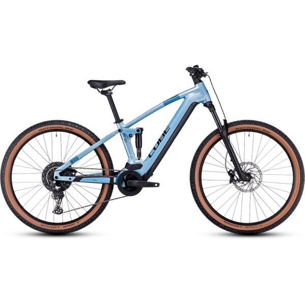 CUBE STEREO HYBRID 120 Pro 750 E-Mountainbike 2023 sagemetallic  black A00.