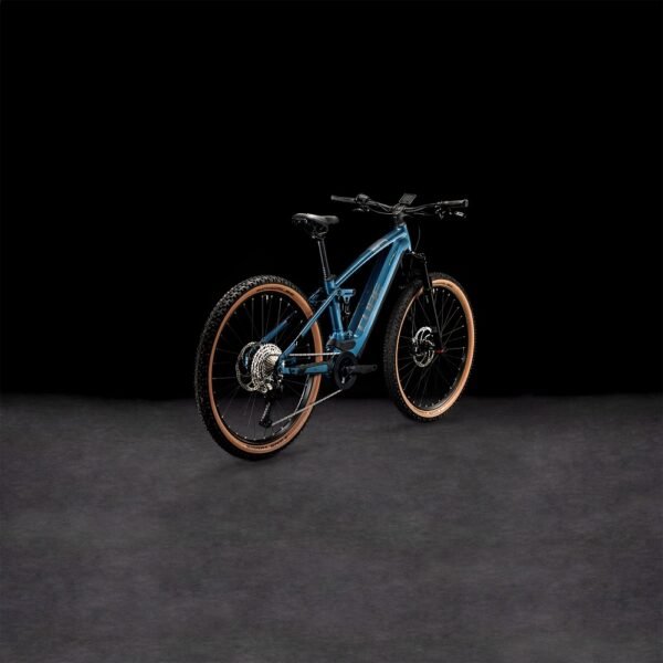 CUBE STEREO HYBRID 120 Race 750 E-Mountainbike 2023 petrolblue  chrome A00. – Bild 2