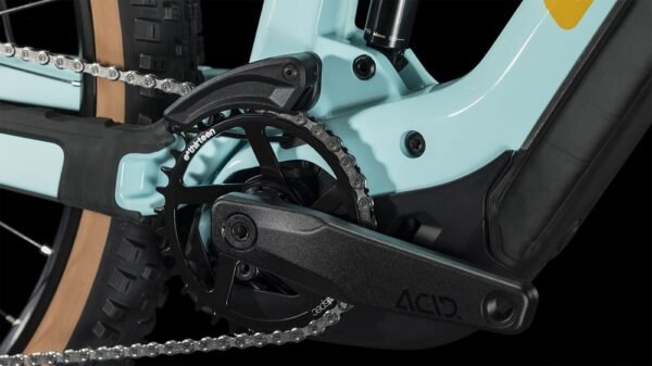CUBE STEREO HYBRID 140 HPC Race 750 Carbon E-Mountainbike 2023 dazzle  orange A00. – Bild 4