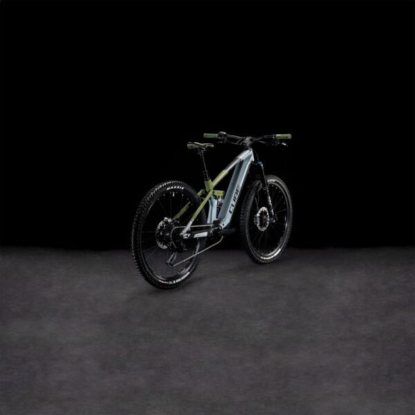 CUBE STEREO HYBRID 140 HPC TM 750 Carbon E-Mountainbike 2023 flashgrey  olive A00. – Bild 2