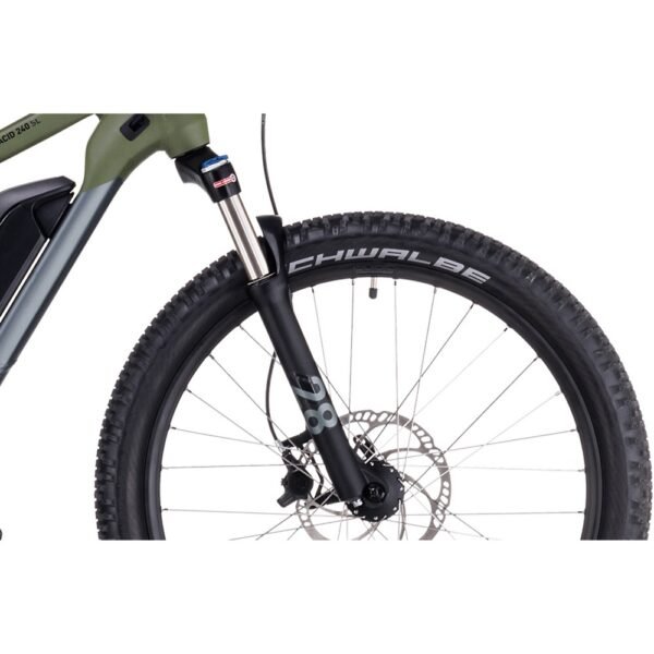 Cube Acid 240 Hybrid Rookie SLX 400 Kinder oliv/grau. – Bild 3