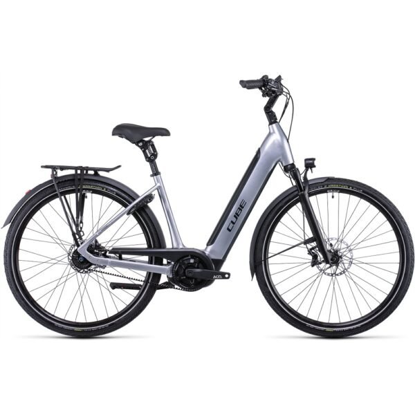 Cube Supreme RT Hybrid SL 625 Easy Entry silber.