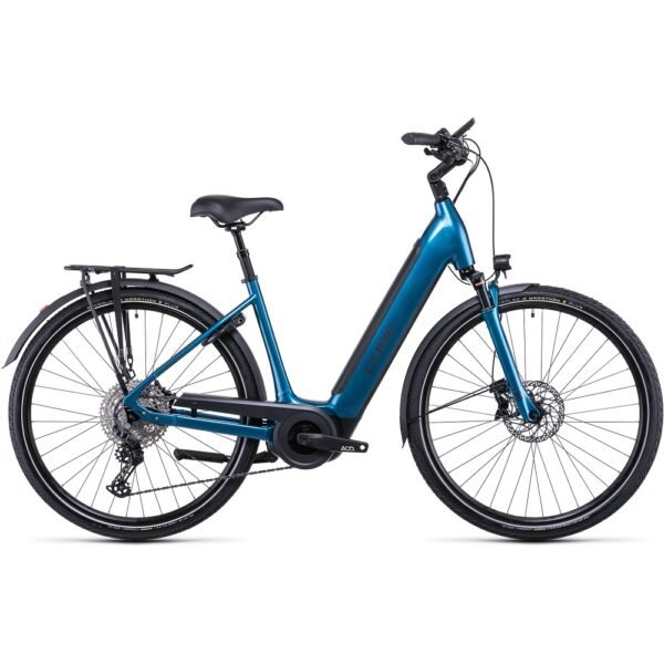 Cube Supreme Sport Hybrid EXC 625 Easy Entry blau.