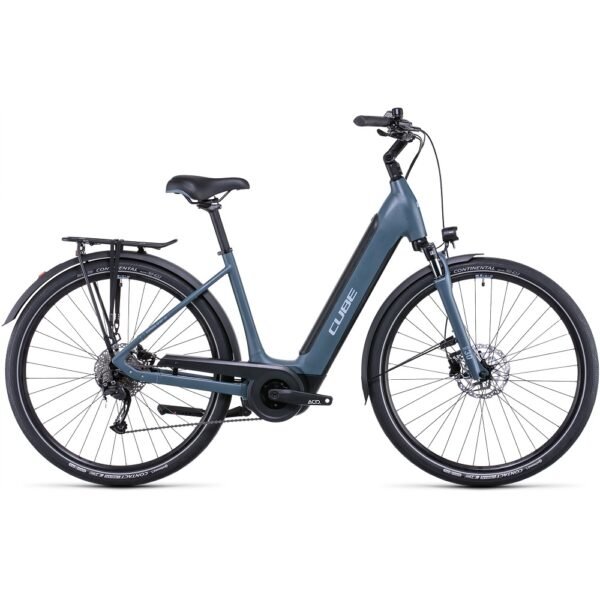 Cube Supreme Sport Hybrid ONE 400 Easy Entry blau.