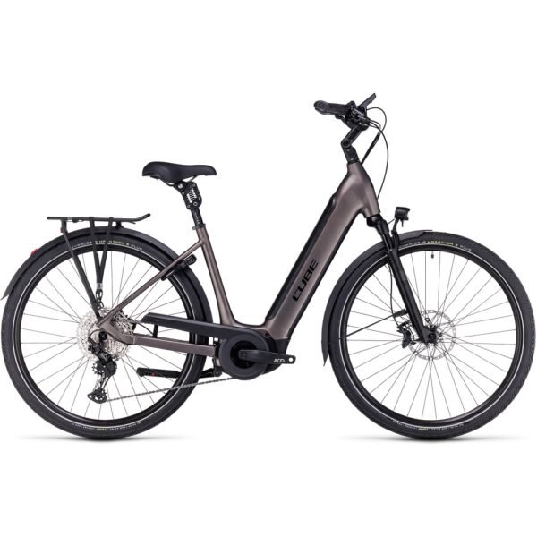 Cube Supreme Sport Hybrid SLX 625 Easy Entry lila/schwarz.