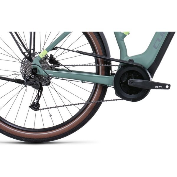 Cube Touring Hybrid ONE 400 Trapez grün. – Bild 4