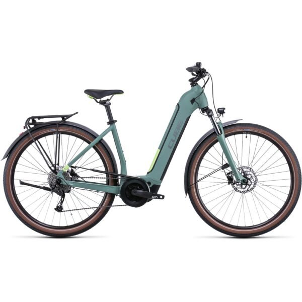 Cube Touring Hybrid ONE 625 Easy Entry grün.