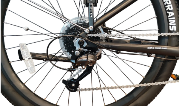 E-Trekkingrad GS4 250 W 27,5 Zoll mattschwarz. – Bild 8