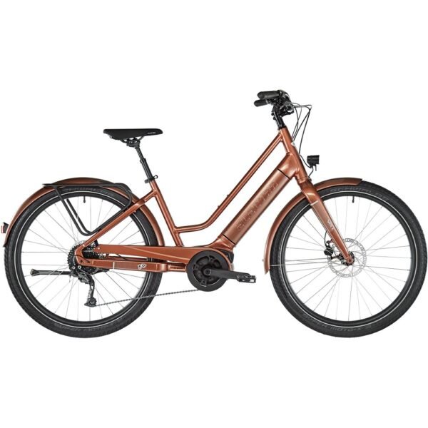 Electra Vale GO! 9D EQ Step Thru 27.5" 2. Wahl weiß/grau/braun/grün. – Bild 2