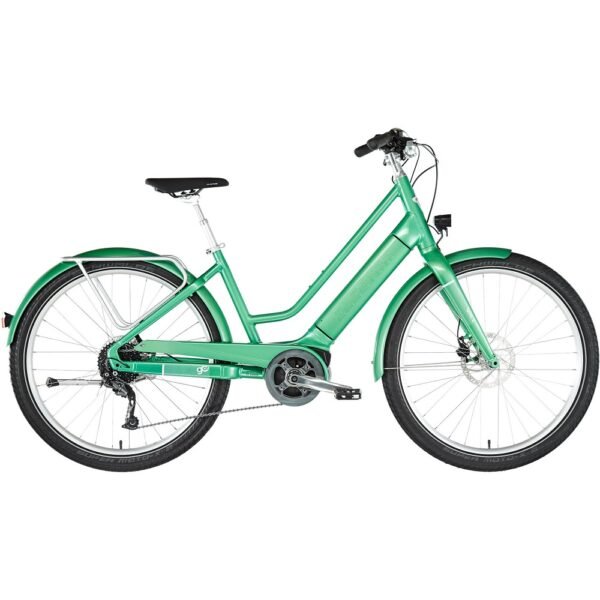 Electra Vale GO! 9D EQ Step Thru 27.5" 2. Wahl weiß/grau/braun/grün. – Bild 4