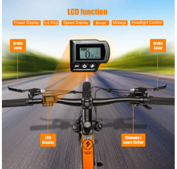 FAFREES 27,5 Zoll 25km/h E-Bike – Bild 5
