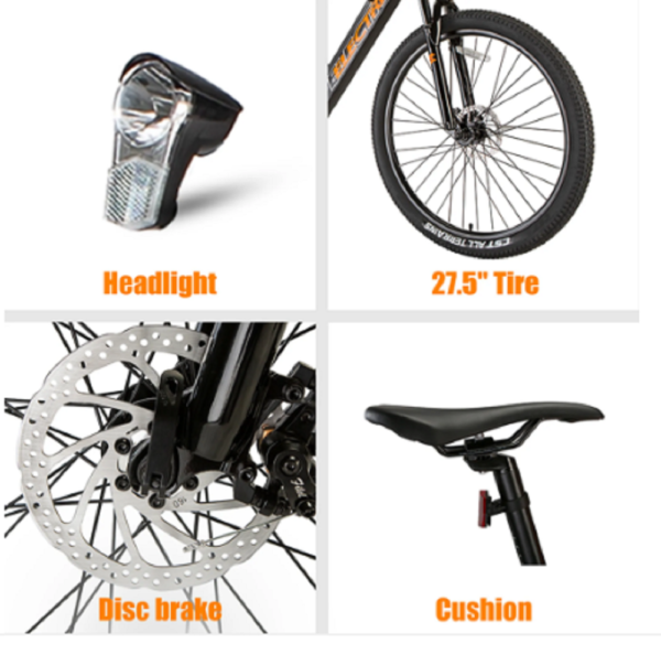 FAFREES 27,5 Zoll 25km/h E-Bike – Bild 7