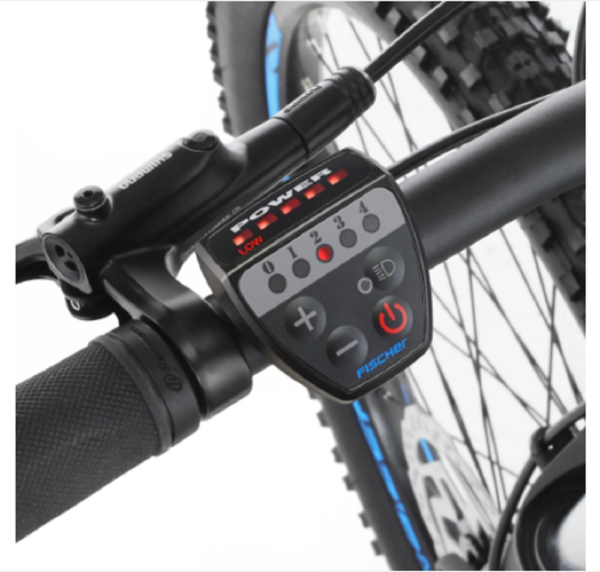 FISCHER E-Bike Pedelec Mountainbike MONTIS 2.1, Rahmenhöhe 48 cm, 27,5 Zoll, Akku 422 Wh, Hinterradmotor, Kettenschaltung, LED Display, schwarz. – Bild 2