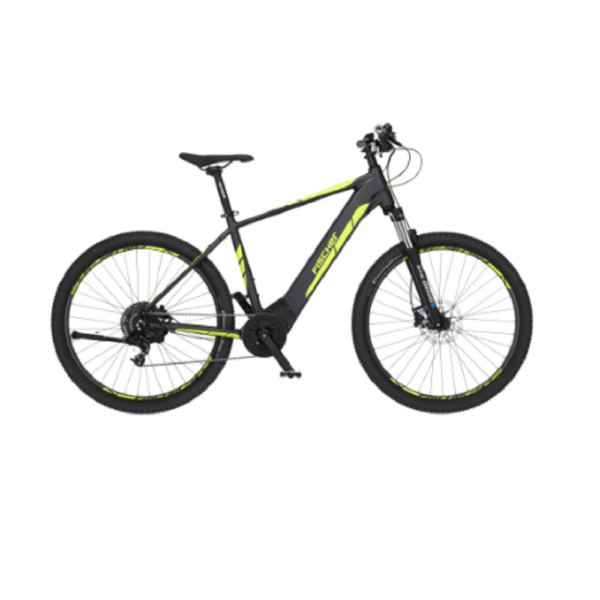 FISCHER E-Bike Pedelec Mountainbike MONTIS 5.0i, Rahmenhöhe 46/51 cm, 29 Zoll, Akku 504 Wh, Mittelmotor, Kettenschaltung, Brose Display, grau.