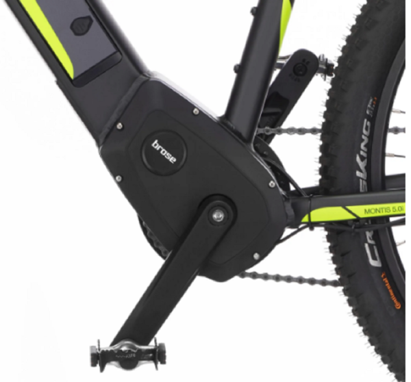 FISCHER E-Bike Pedelec Mountainbike MONTIS 5.0i, Rahmenhöhe 46/51 cm, 29 Zoll, Akku 504 Wh, Mittelmotor, Kettenschaltung, Brose Display, grau. – Bild 5