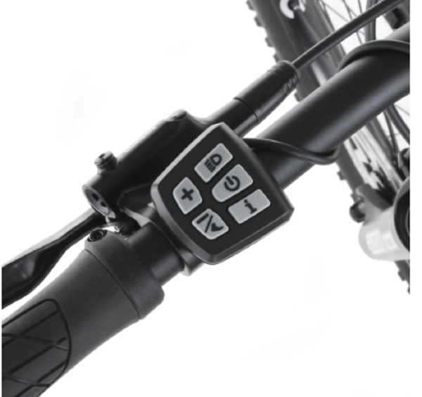 FISCHER E-Bike Pedelec Mountainbike MONTIS EM 1724, Rahmenhöhe 51 cm, 29 Zoll, Akku 557 Wh, Hinterradmotor, Kettenschaltung, LCD Display, schwarz – Bild 5