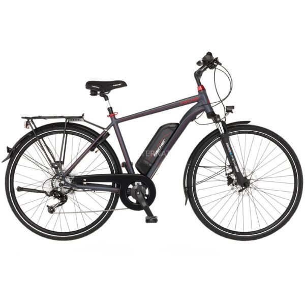 FISCHER E-Bike Pedelec Trekking VIATOR 1.0 Herren, Rahmenhöhe 50 cm, 28 Zoll, Akku 422 Wh, Hinterradmotor.
