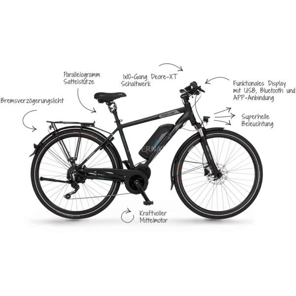 FISCHER E-Bike Pedelec Trekking VIATOR ETH 1861 Herren, – Bild 2