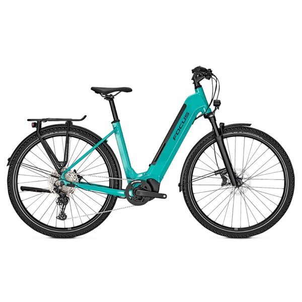 FOCUS PLANET² 6.9 Wave Tiefeinstieg E-Bike 2022 Blue/Petrol.