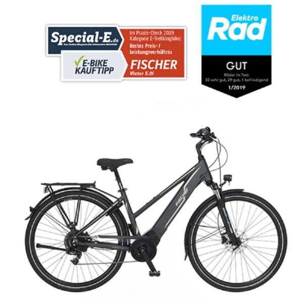Fischer Trekking-Damen-E-Bike Viator 5.0i-S1, 28 Zoll. – Bild 2