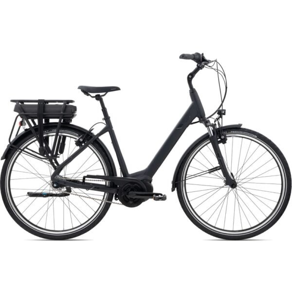 Giant ENTOUR E+ 1 RT LDS CORE Tiefeinstieg Stadtrad E-Bike 2022 schwarz metallisch.