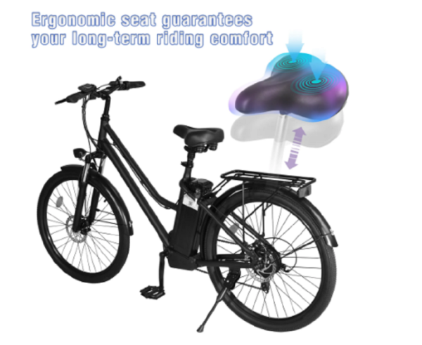 HITWAY E-Bike ,Elektrofahrrad 26 Zoll Urban Citybike, – Bild 7