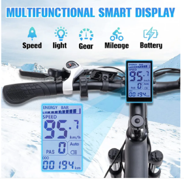 HITWAY Elektrofahrrad E-Bike 26" – Bild 6