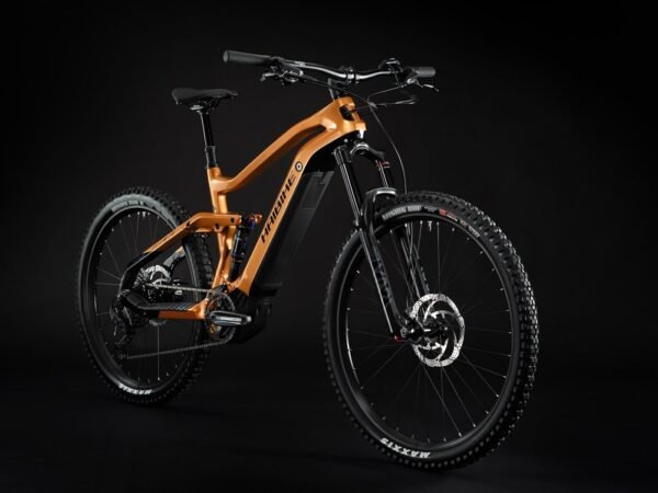 Haibike AllMtn CF 6 i600Wh 29,27.5 E-Mountainbike 2022 goorange black gloss. – Bild 2