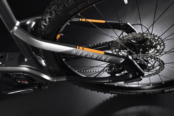 Haibike HardNine 10 i625Wh 29 E-Mountainbike 2022 titan black lava matt gloss – Bild 4