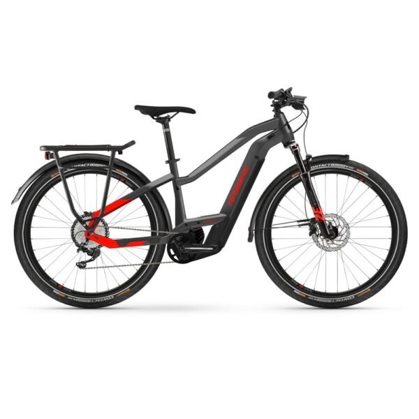Haibike Trekking 9 i625Wh Mid 27.5 Damen E-Bike Trekking 2022 anthracite red.