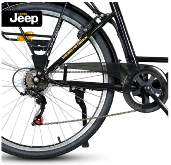 Jeep City E-Bike ECR 3000, 28”, 6-Gang SHIMANO Kettenschaltung. – Bild 4