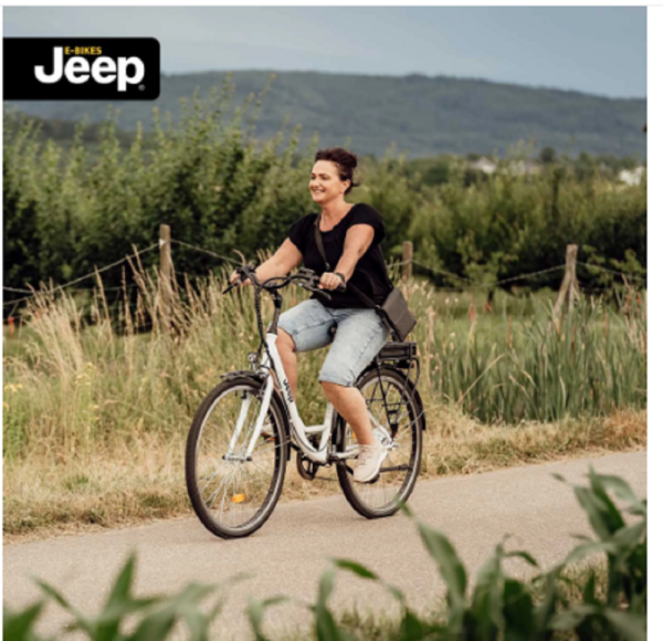 Jeep City E-Bike ECR 3001, 28”, 6-Gang SHIMANO Kettenschaltung. – Bild 2