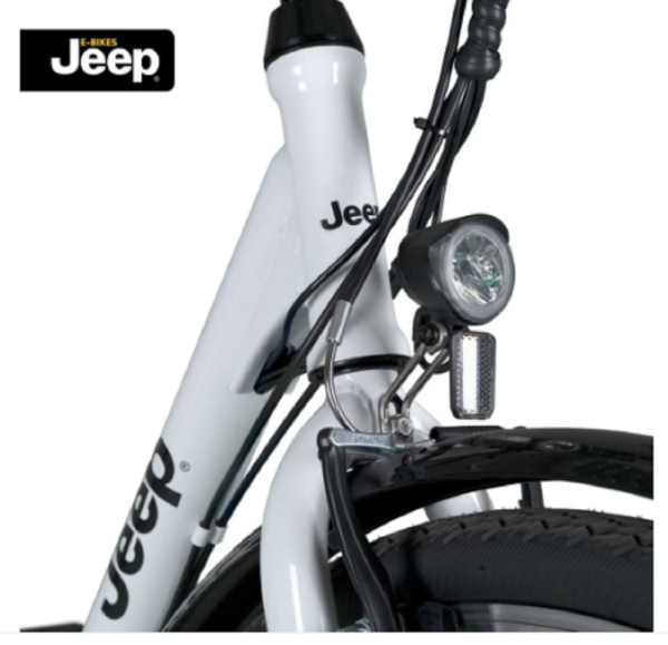 Jeep City E-Bike ECR 3001, 28”, 6-Gang SHIMANO Kettenschaltung. – Bild 4