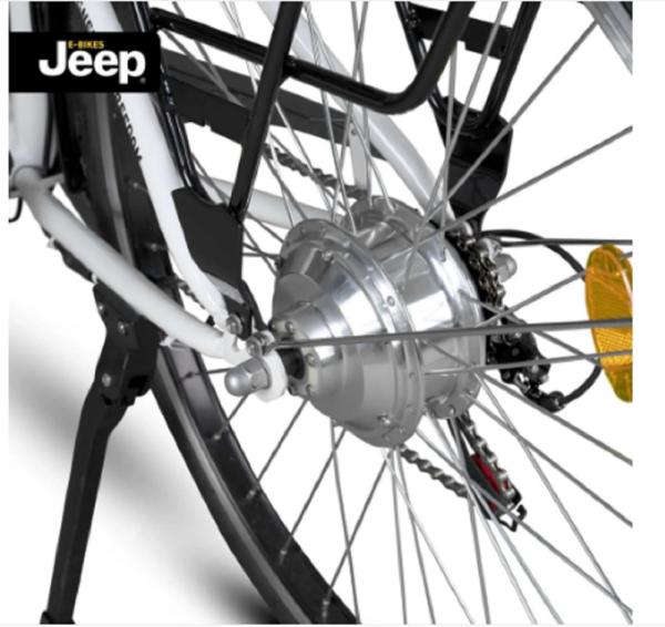 Jeep City E-Bike ECR 3001, 28”, 6-Gang SHIMANO Kettenschaltung. – Bild 7