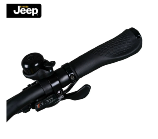 Jeep Teen E-Bike TR 7002, 24 Zoll Laufräder, 7-Gang Shimano Kettenschaltung,Gelb. – Bild 4