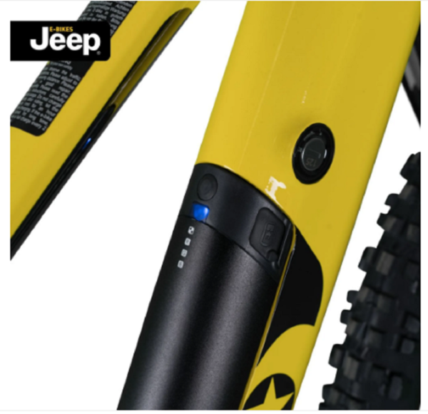 Jeep Teen E-Bike TR 7002, 24 Zoll Laufräder, 7-Gang Shimano Kettenschaltung,Gelb. – Bild 6