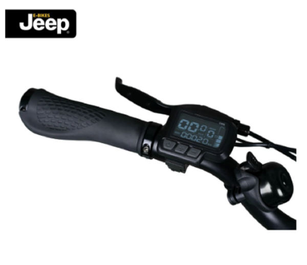 Jeep Trekking E-Bike TMR 7000, 28', Shimano Tourney 7-Gang Kettenschaltung, Schwarz. – Bild 4