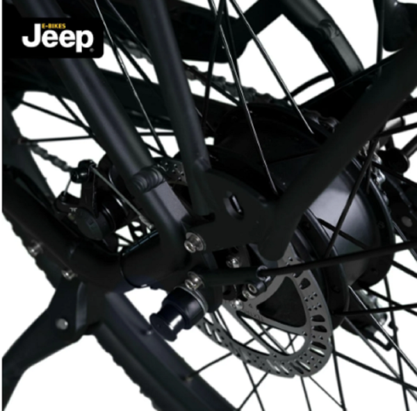 Jeep Trekking E-Bike TMR 7000, 28', Shimano Tourney 7-Gang Kettenschaltung, Schwarz. – Bild 6
