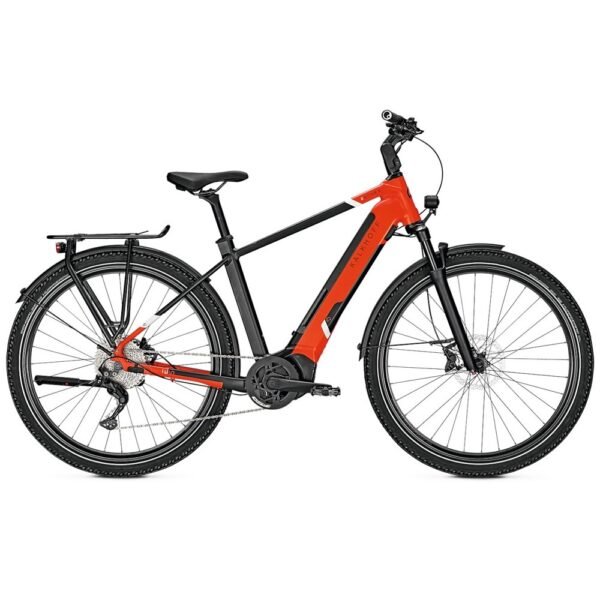 Kalkhoff ENTICE 5.B MOVE+ Herren Trekking E-Bike 2022 magicblack / redorange matt.