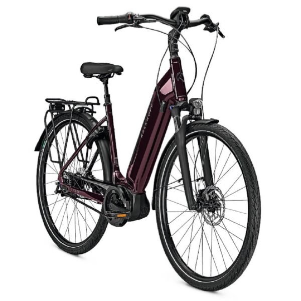 Kalkhoff IMAGE 3.B EXCITE Wave Tiefeinstieg E-Bike mit Riemenantrieb 2023 mahagonyred – Bild 2