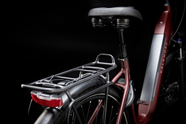 Kalkhoff IMAGE 3.B EXCITE Wave Tiefeinstieg E-Bike mit Riemenantrieb 2023 mahagonyred – Bild 3