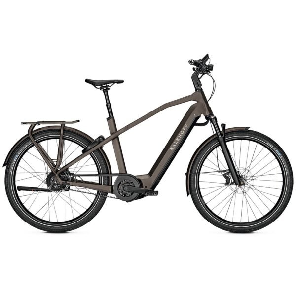 Kalkhoff IMAGE 7.B EXCITE+ City E-Bike mit Riemenantrieb 2023 crystalgrey matt.