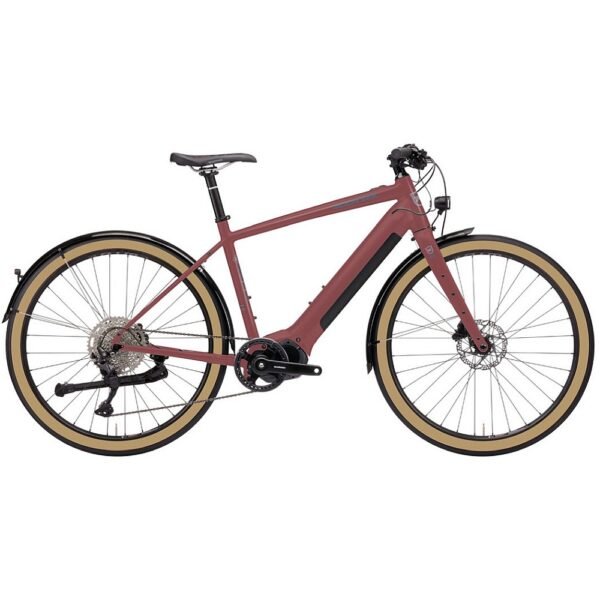 Kona DEW-E DL Herren City E-Bike 2022 - Gloss Metallic Mauv.