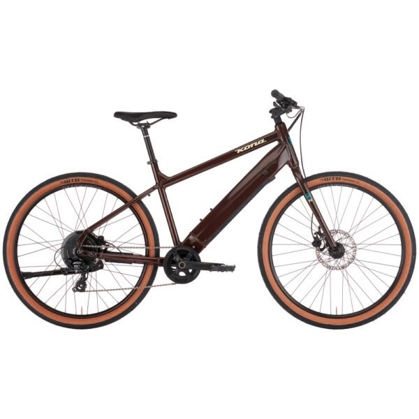 Kona DEW HD City E-Bike 2023 gloss thunder sandal.