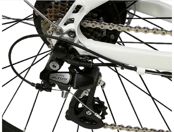 LLobe Alu-Elektro-Trekking-Bike Voga Bianco – Bild 3